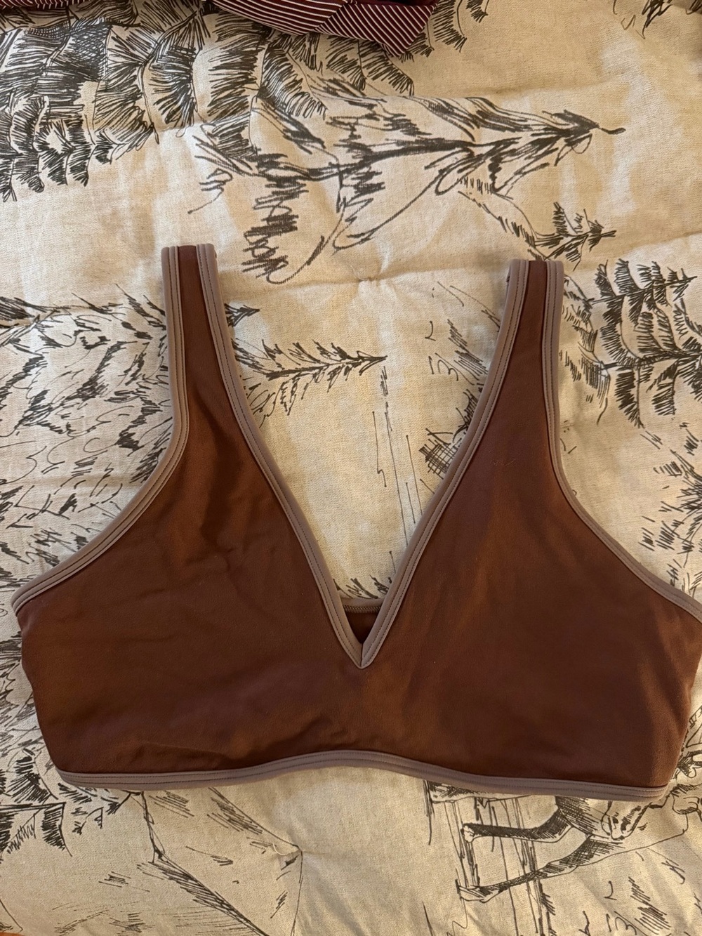 Oner Active Brown Sports Bra